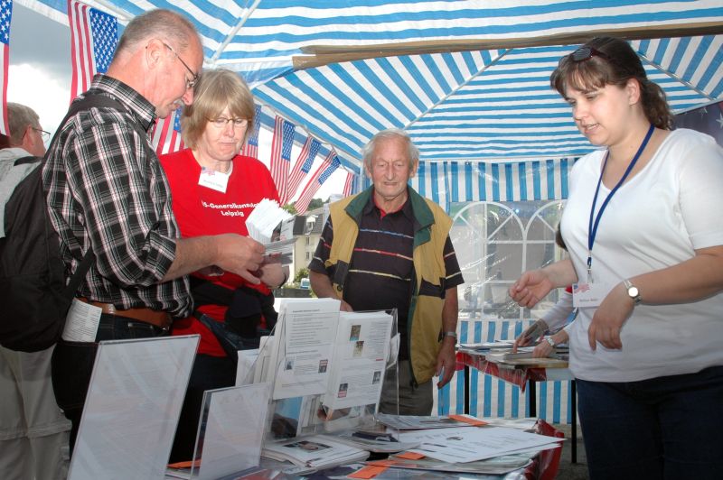  US-Generalkonsulat Leipzig beim 12. Thüringentag in Greiz