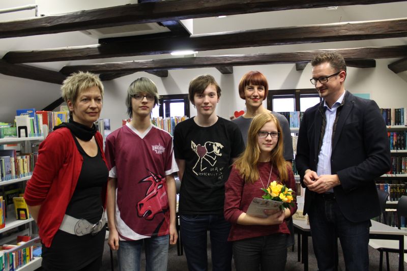 Regionalentscheid in der Bibliothek Greiz, jährlich