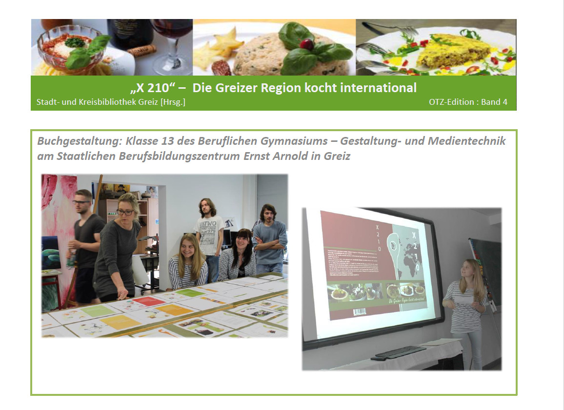 Die Greizer Region kocht international - Folgeprojekt der interkulturellen Woche  2014 