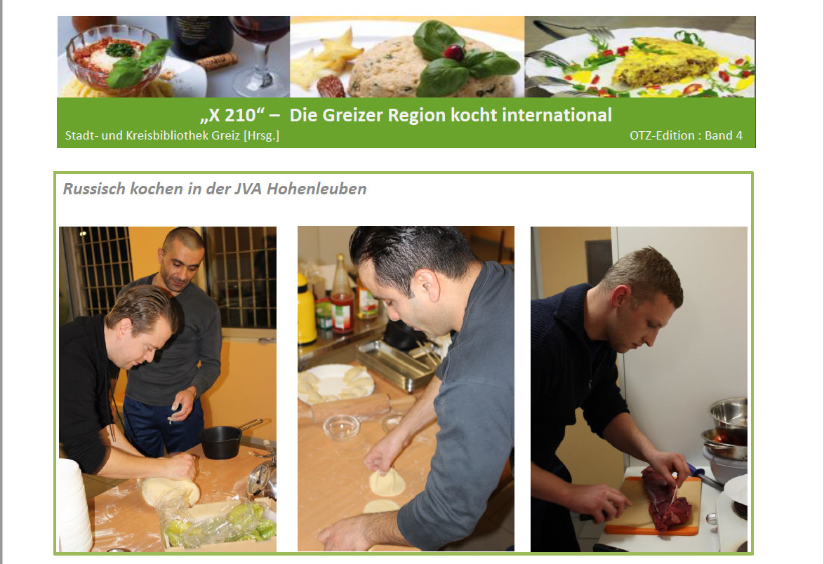 Die Greizer Region kocht international - Folgeprojekt der interkulturellen Woche  2014 