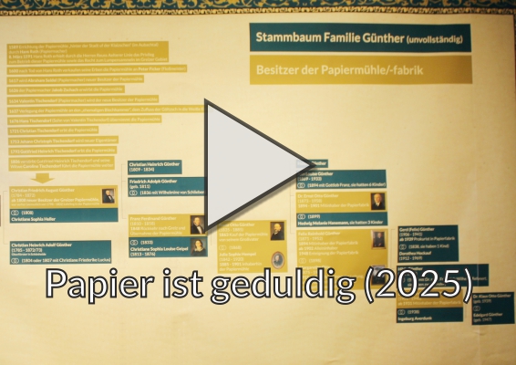 Sonderausstellung Papier ist geduldig (2025)