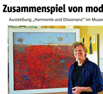 Zeitungsartikel "Zusammenspiel von moderner Kunst und historischer Bausubstanz", OTZ 24.05.2018
